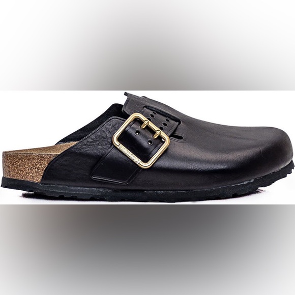 BIRKENSTOCK BOSTON BOLD GAP CLOGS IN BLACK 46 13 - Picture 5 of 12